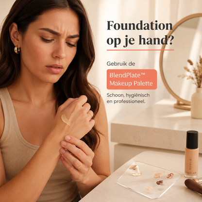 Blendplate™ Makeup Palette | Maak je beauty routine netter zonder make-upvlekken op je handen