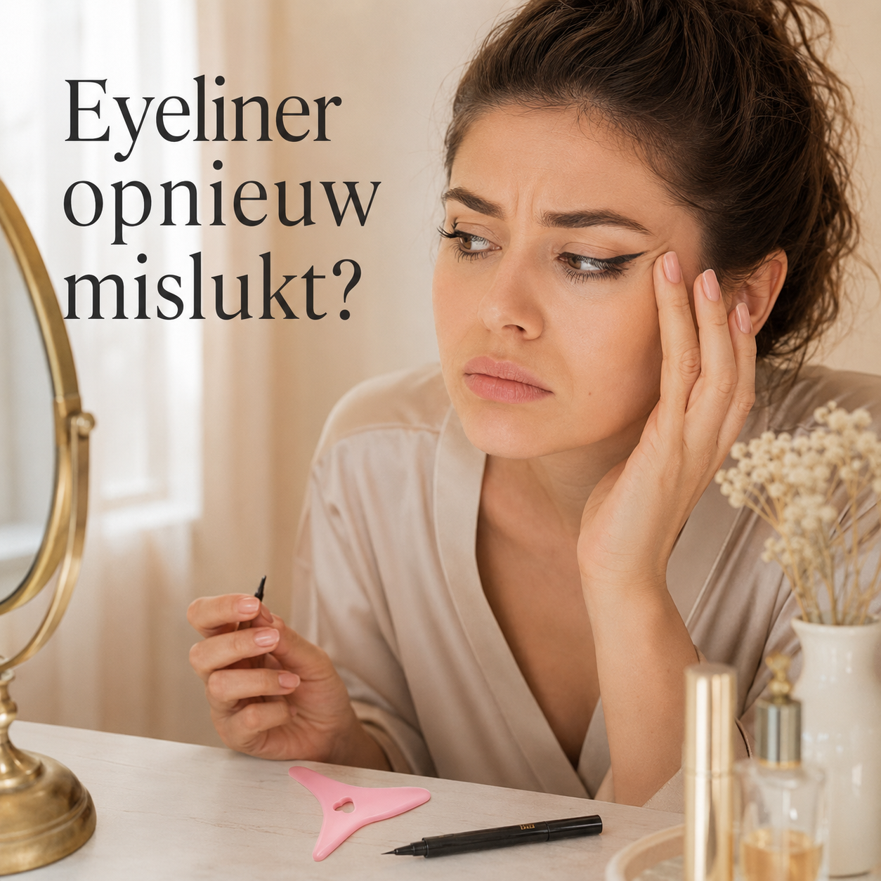 LineZen™ Makeup Guide | voor strakke eyeliner, lipliner en wenkbrauwen zonder frustratie